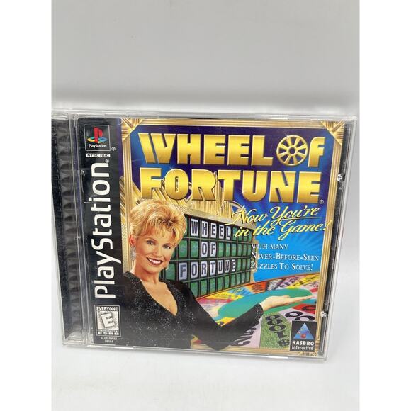 Wheel of Fortune (PlayStation 1 PS1) Greatest Hits CIB COMPLETE & TESTED - Picture 1 of 6
